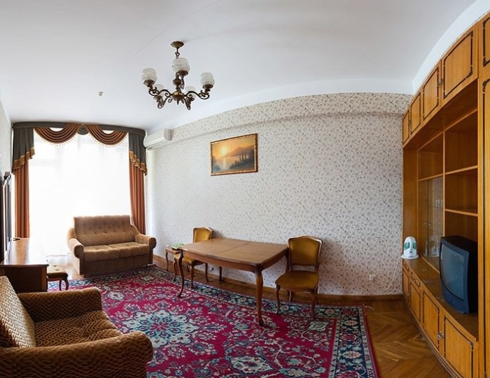 1-мест.(разм. в 2-мест.) 2-комн. полулюкс, корп. 1 - Санаторий «Морской прибой» Ялта