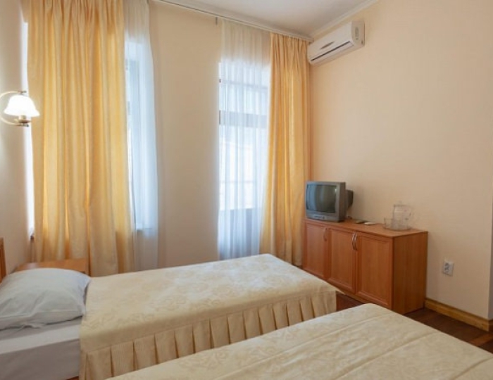 1-мест.(разм. в 2-мест.) эконом с балк. корп. 17 - Санаторий «Морской прибой» Ялта